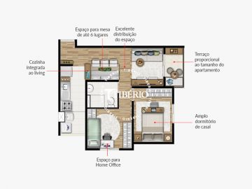 Planta 47 m 2 dorms